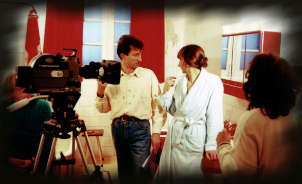 Josean de Miguel dirigiendo a Itxaso Azkárate en 'La creación del arco iris'